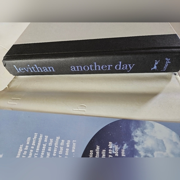 David Levithan. "Another Day" Knopf. 2015 Book Home Accents Cofffe Table Books - Picture 2 of 12